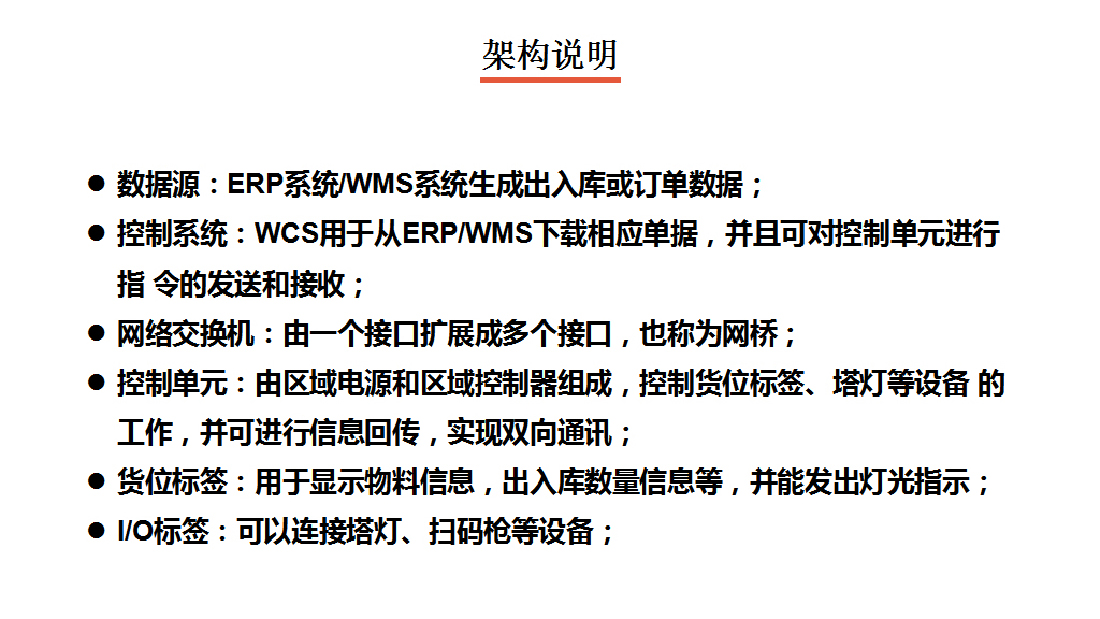 电子标签拣货系统架构说明图