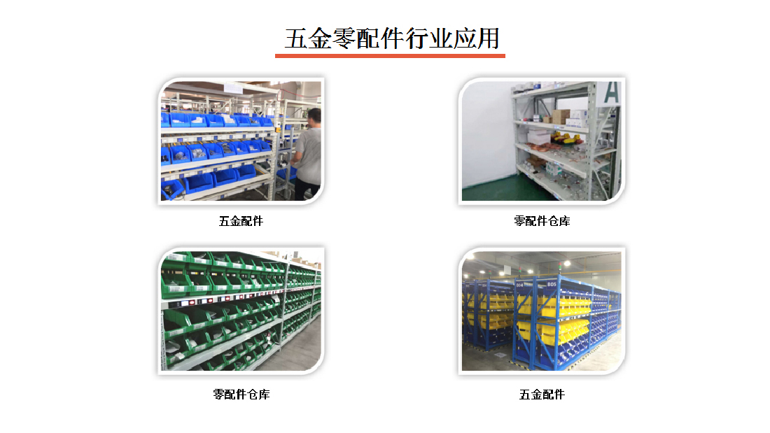 电子标签拣货系统五金零配件行业应用图