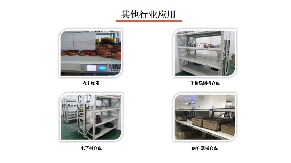 电子标签拣货系统其他行业应用图